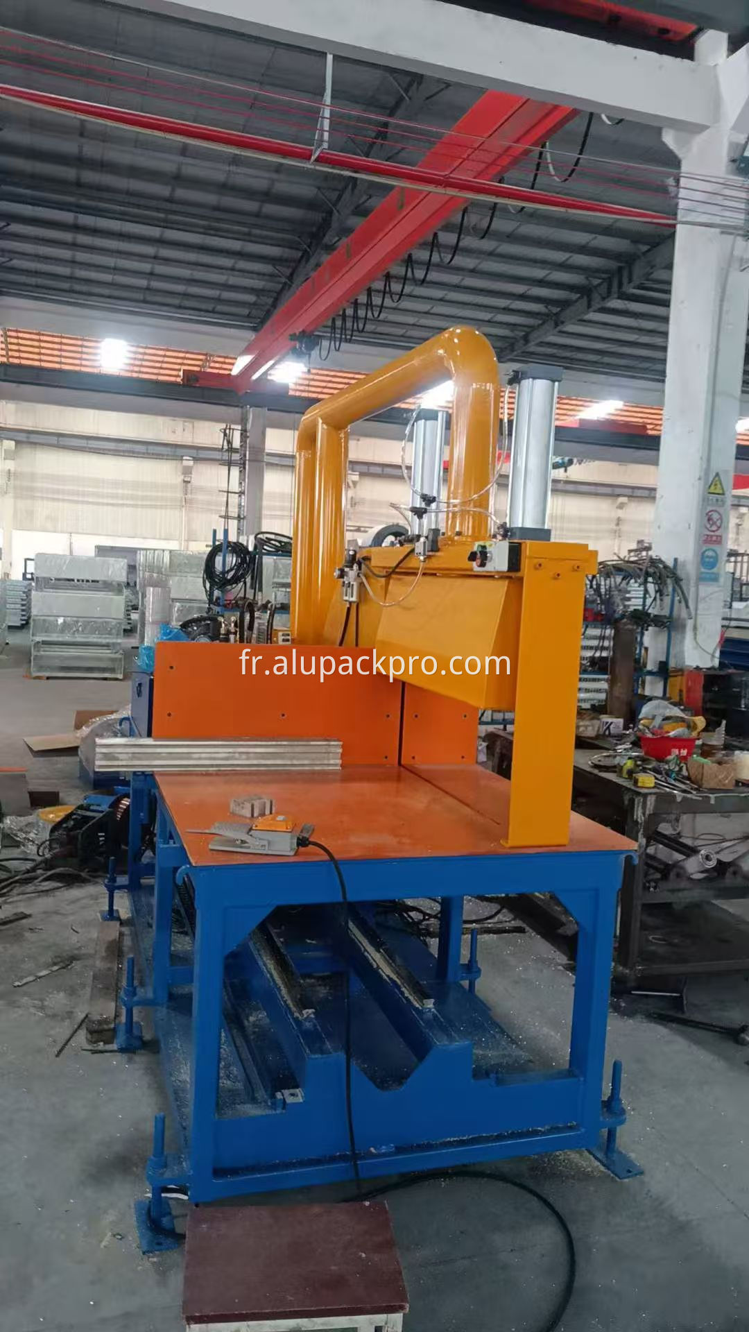 aluminum finished saw